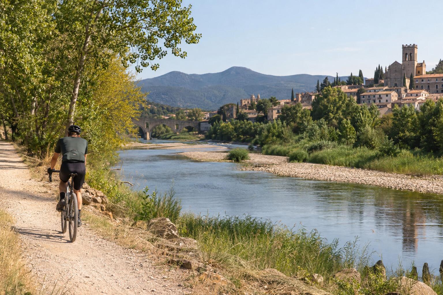 Muga River by Bike: Figueres to the Aiguamolls