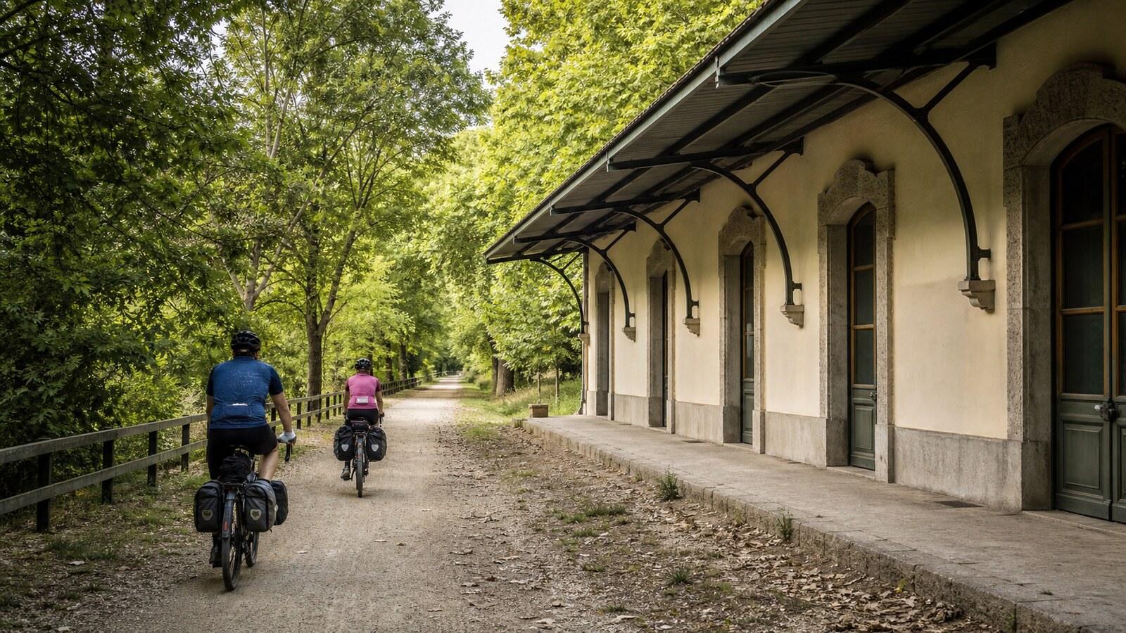 Olot to Girona on the Carrilet: One-Way Bike Plan